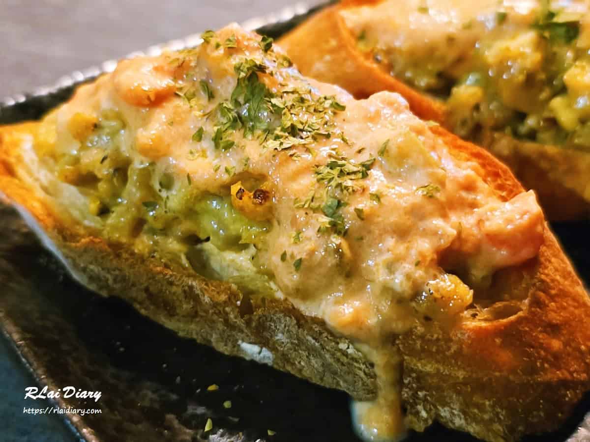 微醺中山 莎莎醬蝦吐司3