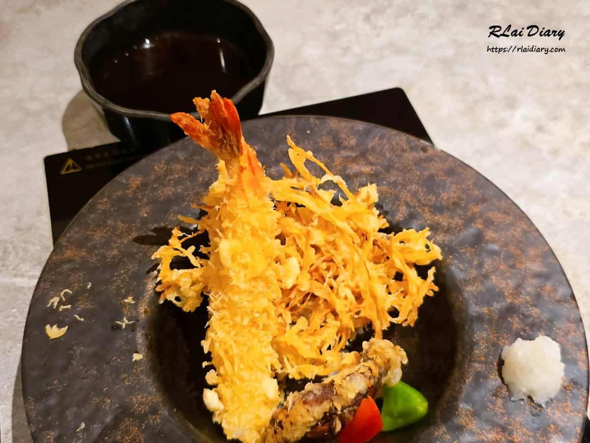 沅湯精緻鍋物 海老綜合時蔬天婦羅1