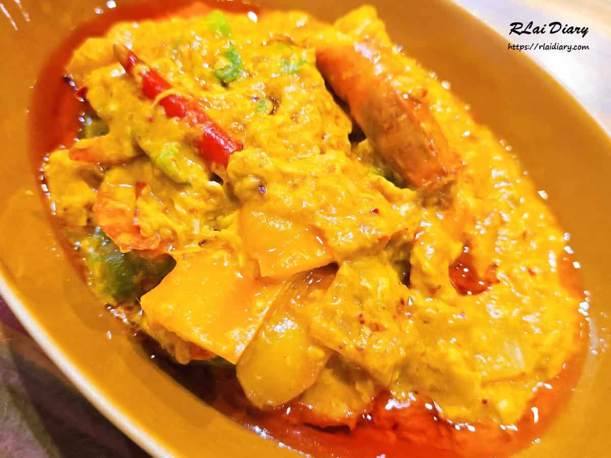 小食泰泰式料理餐廳 滑蛋咖哩大蝦2