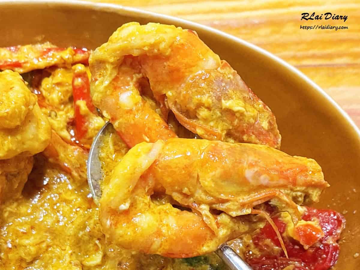 小食泰泰式料理餐廳 滑蛋咖哩大蝦3