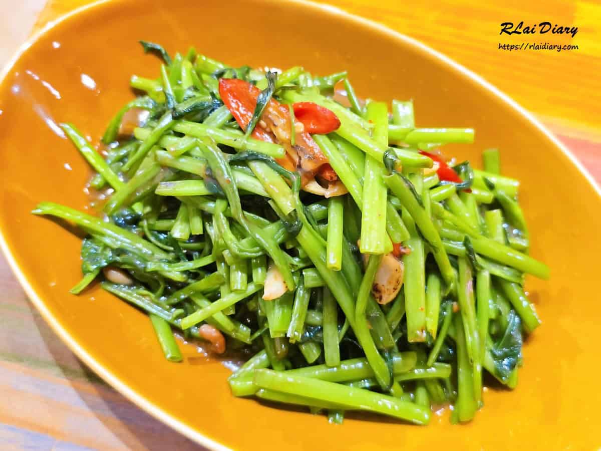 小食泰泰式料理餐廳 蝦醬空心菜1