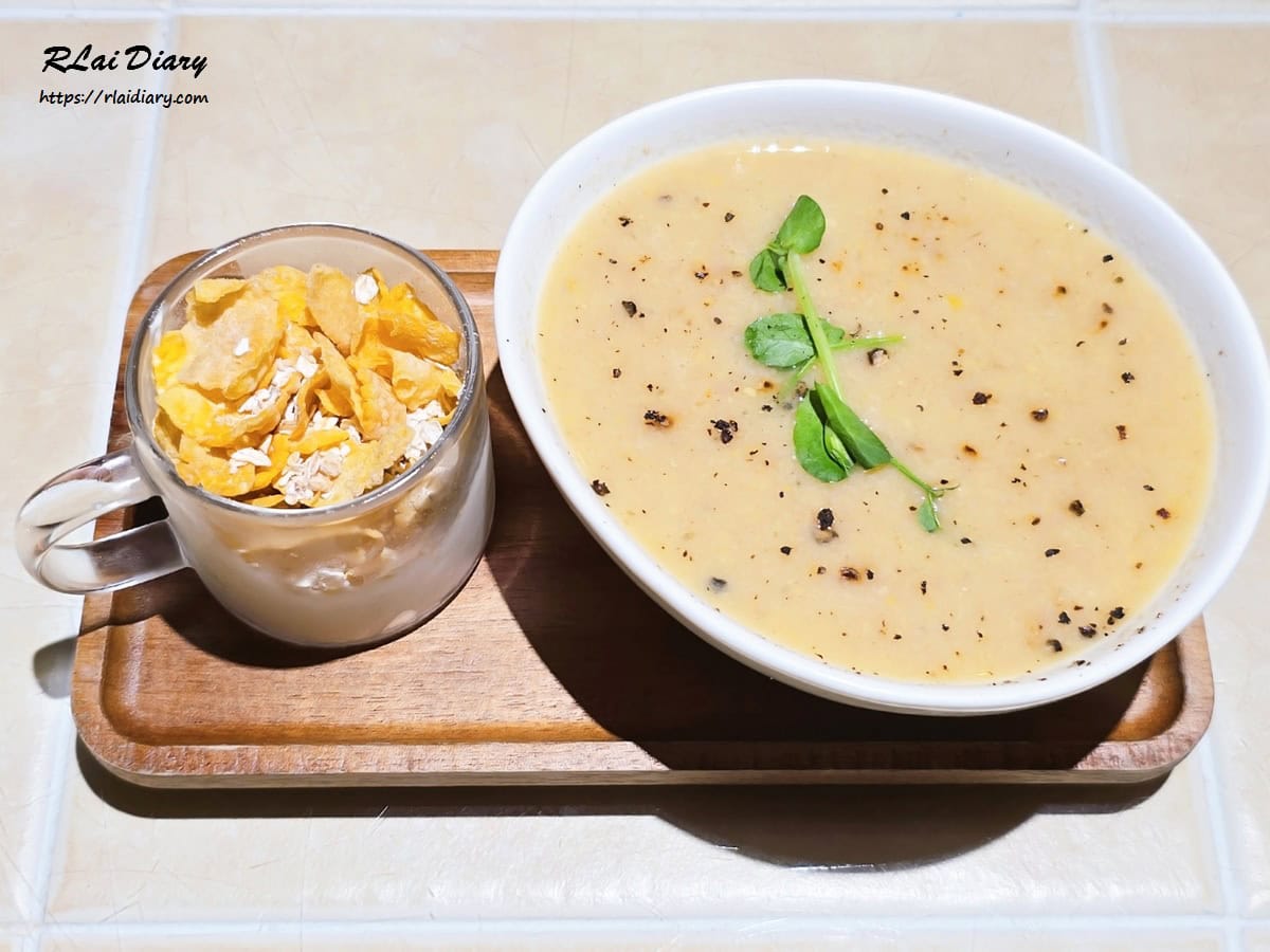 早午餐套餐整組擺盤