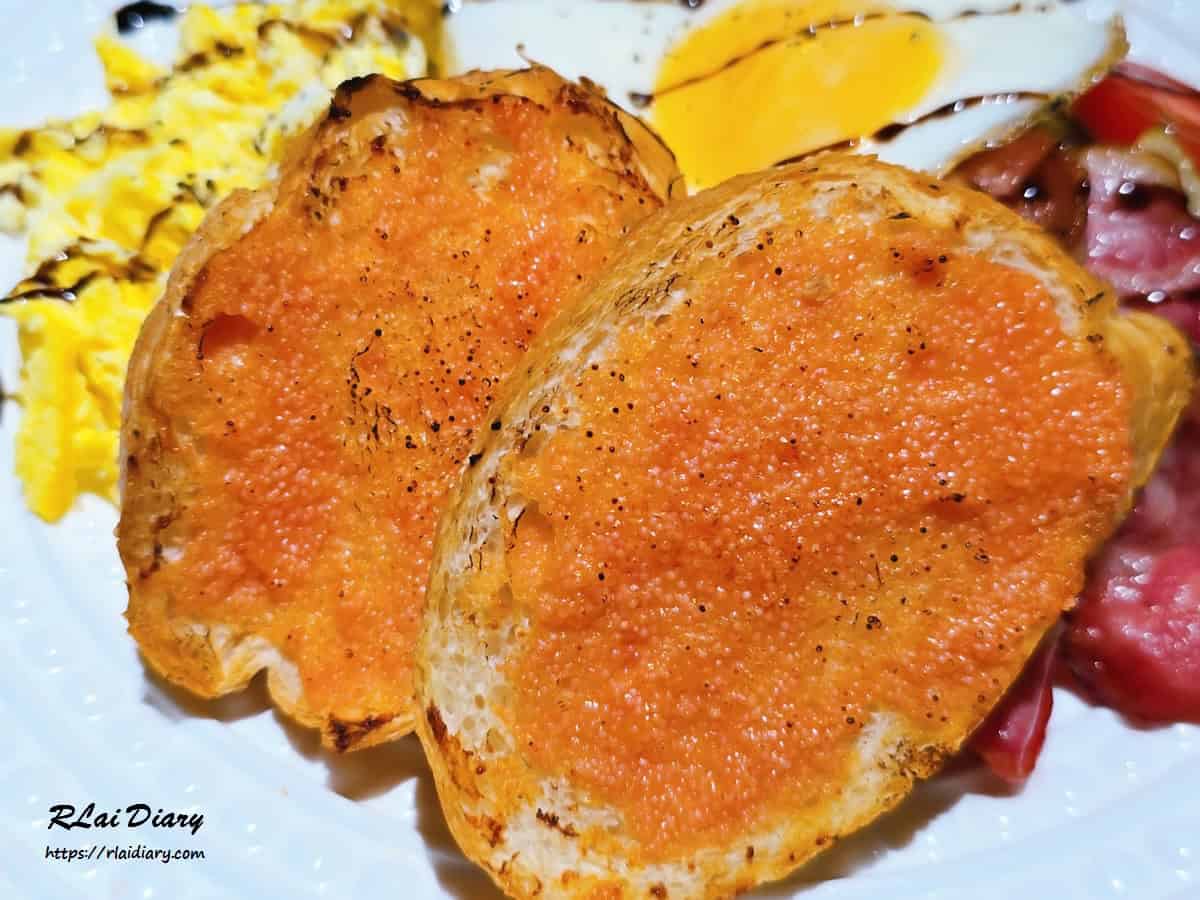 法式早午餐盤近拍細節