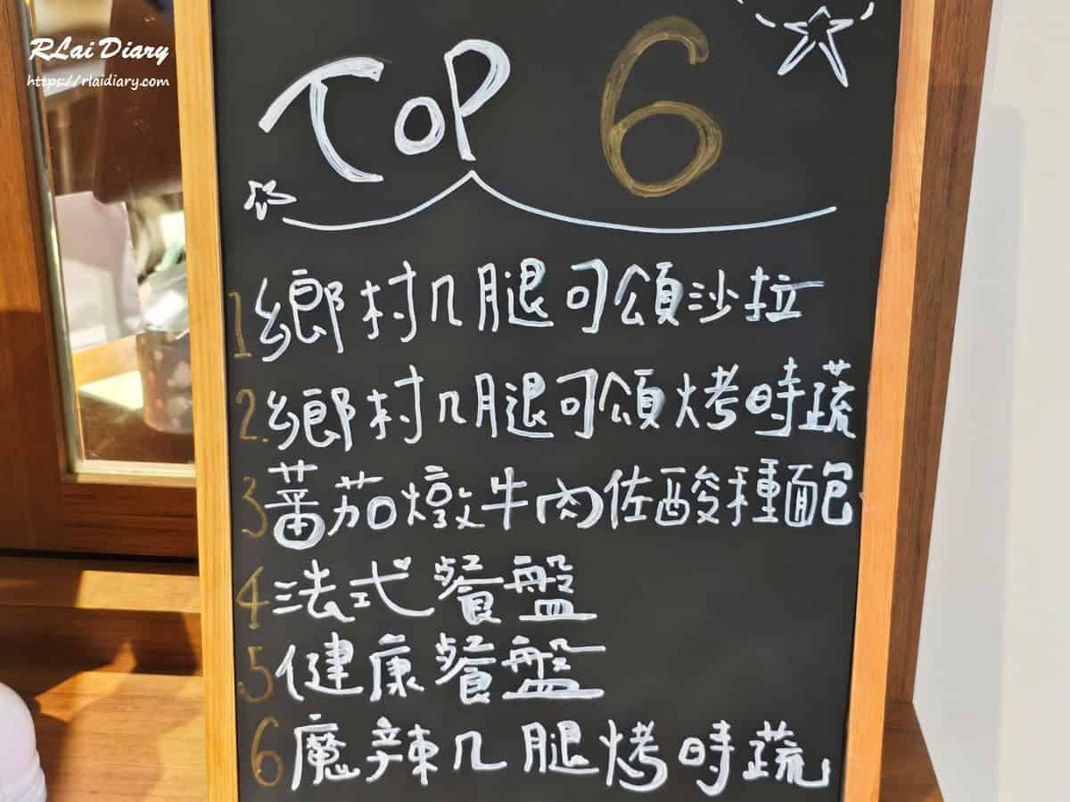 人氣TOP菜單品項一覽