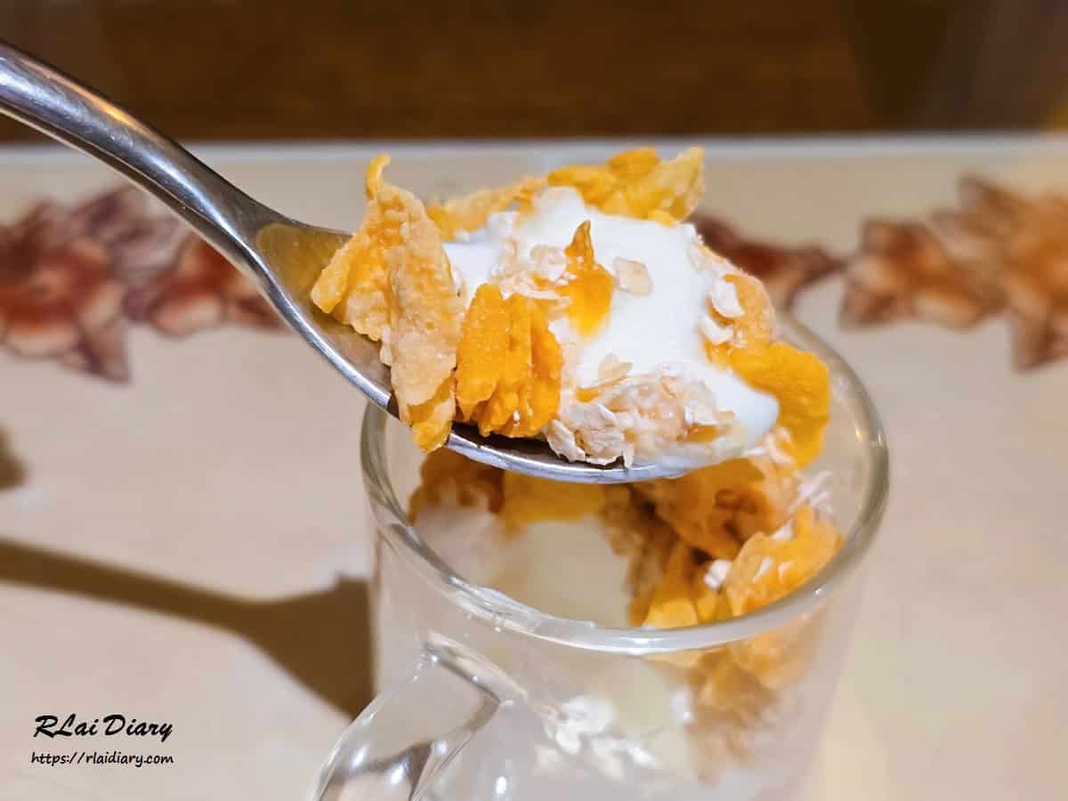 早午餐優格杯近拍