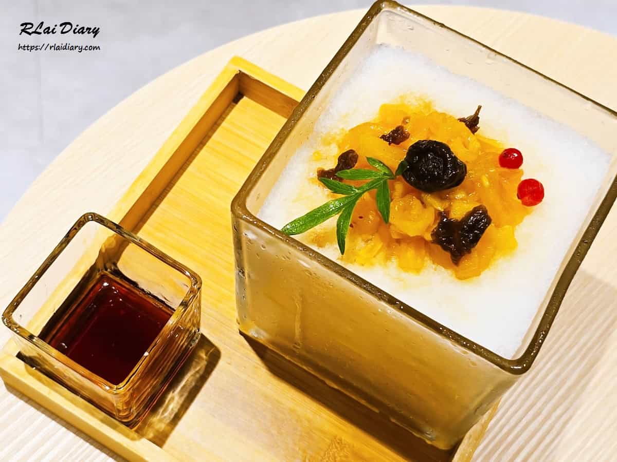 涼糧甜品 蜜釀鳳梨酸梅刨冰1