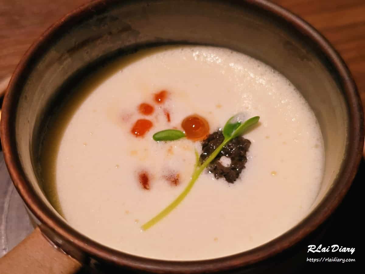 揪餖燒肉 奶蓋鮭魚卵杏鮑菇玉子蒸2