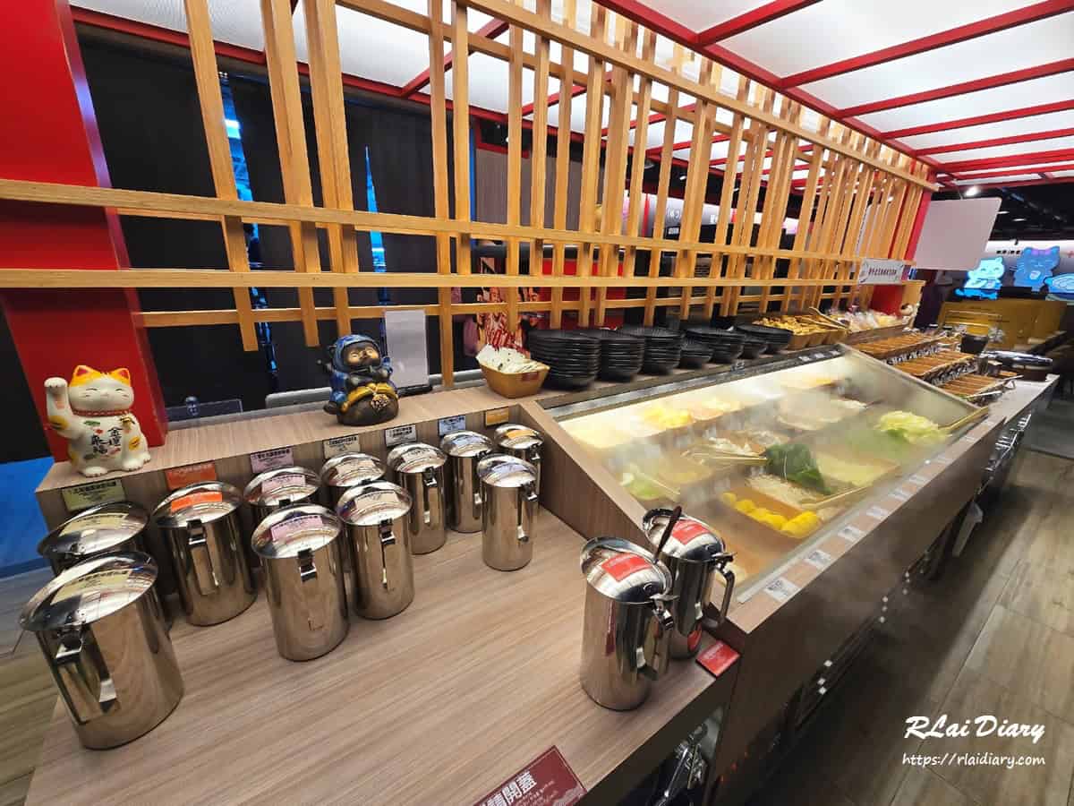 肉之間火鍋自助吧吃到飽區域