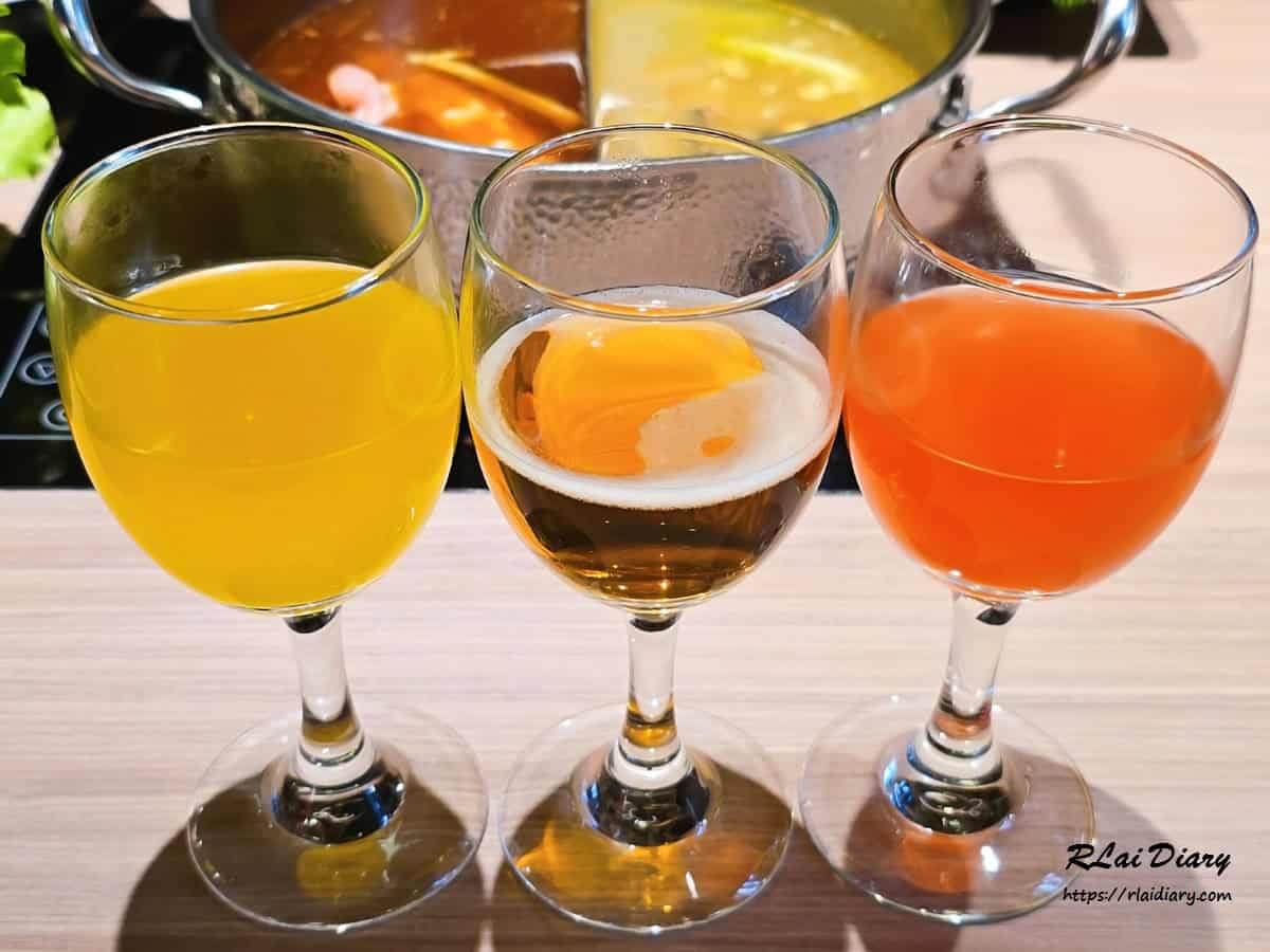 肉之間特調低酒精沙瓦與雞尾酒，適合聚餐小酌