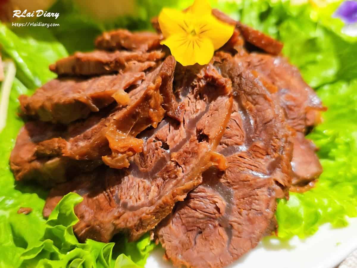 滷牛腱切片料理