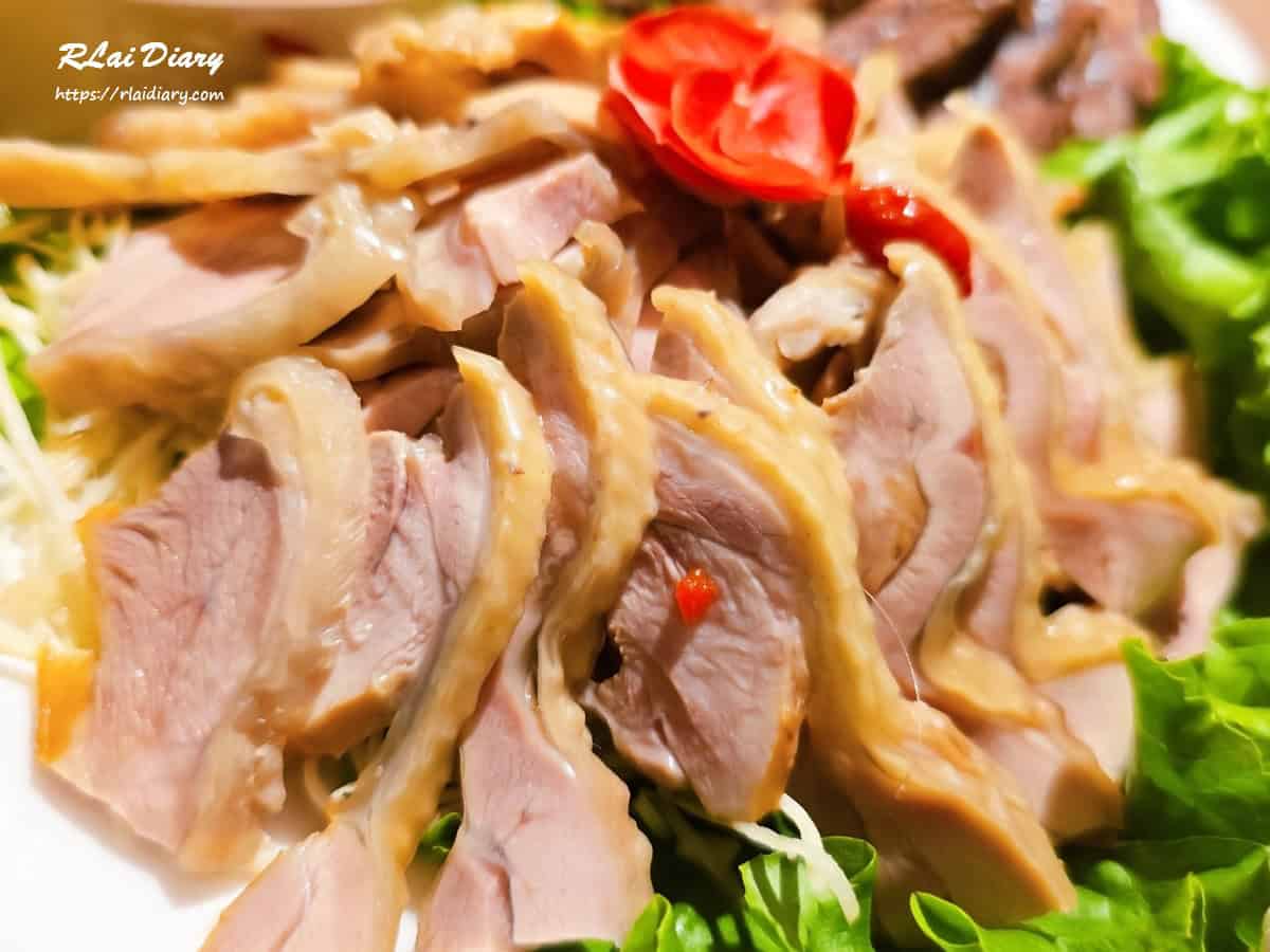 紹興醉雞冷盤切片