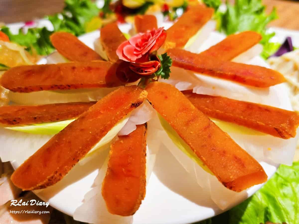 烏魚子切片冷盤