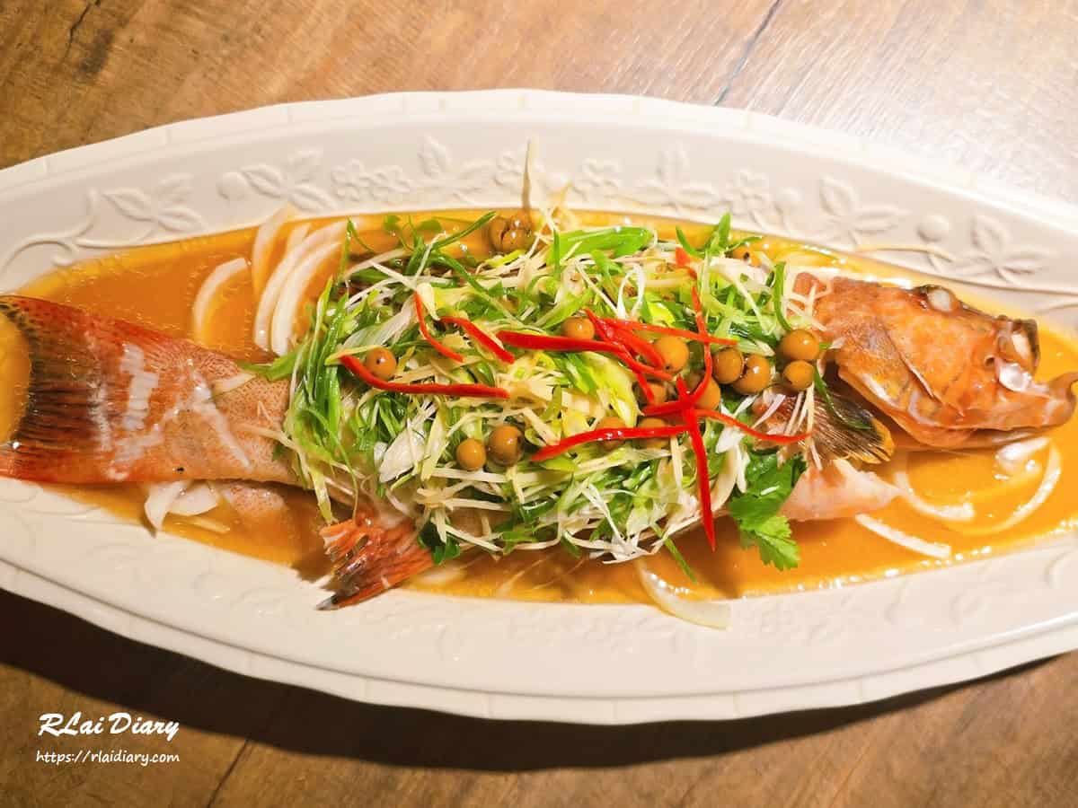 清蒸全魚年菜上桌