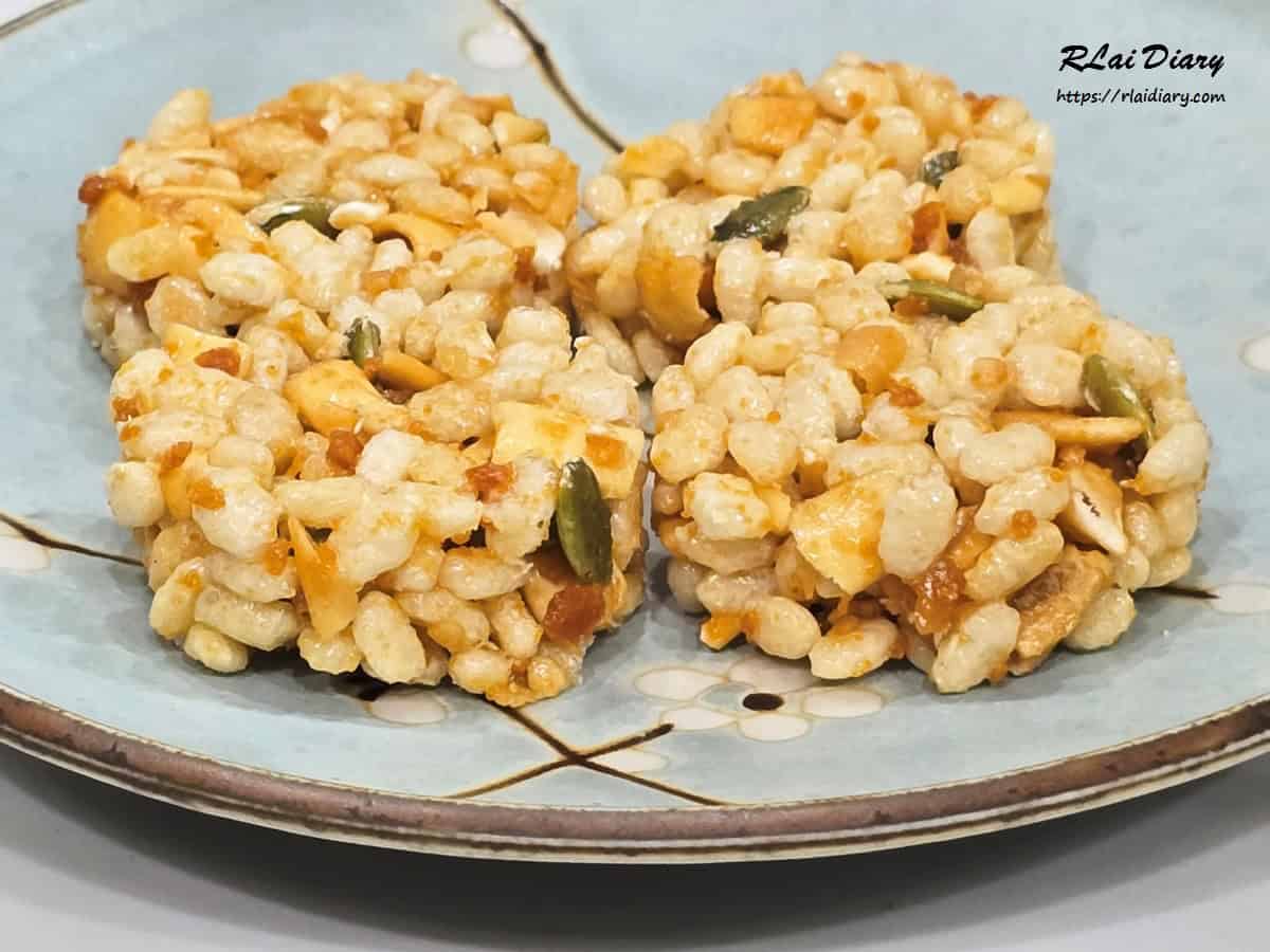 烏魚子零食 近拍，酥脆口感與顆粒結構展示