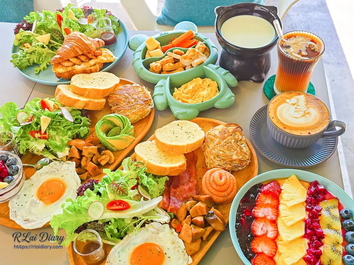生活域所 A Living Labb 豐盛的早午餐全品項餐點合照
