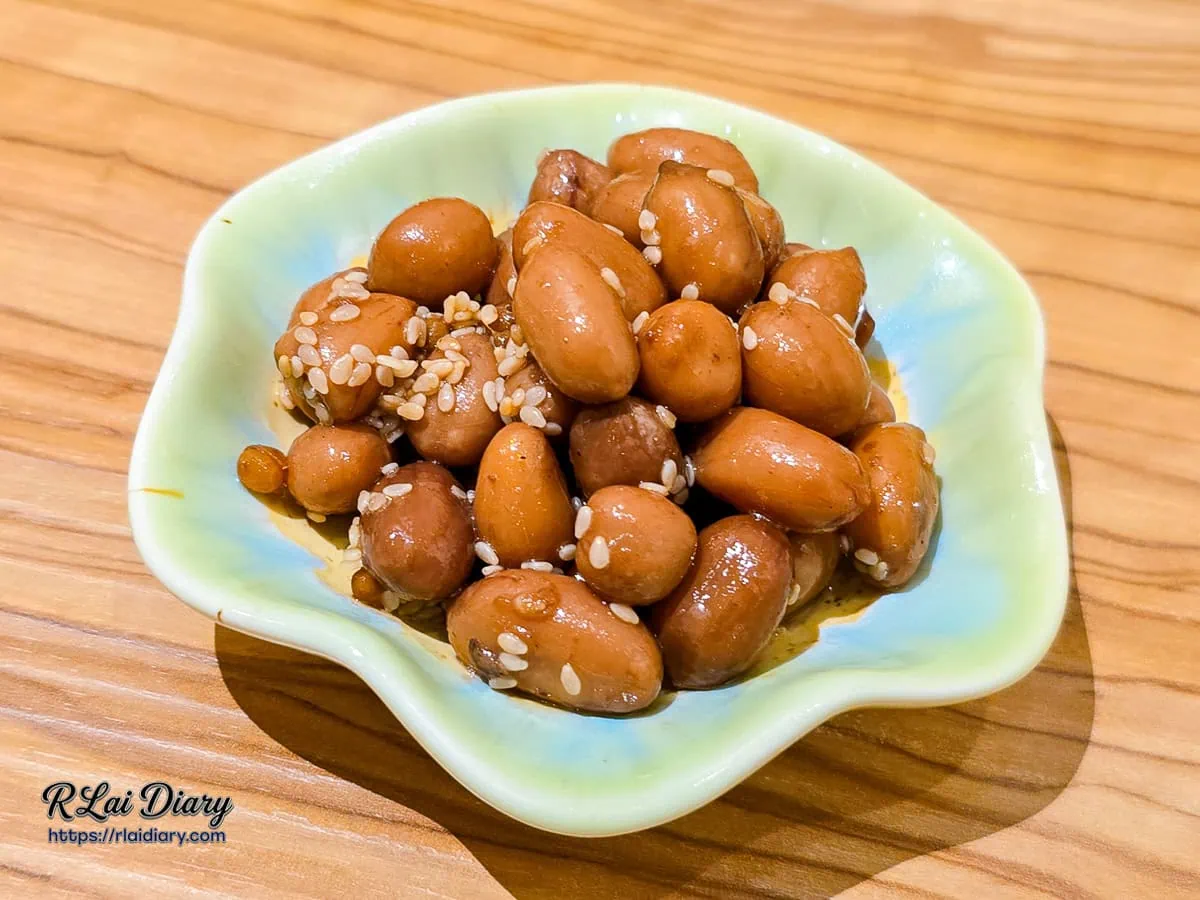 顆顆飽滿入味的甘露花生，經典下酒小菜