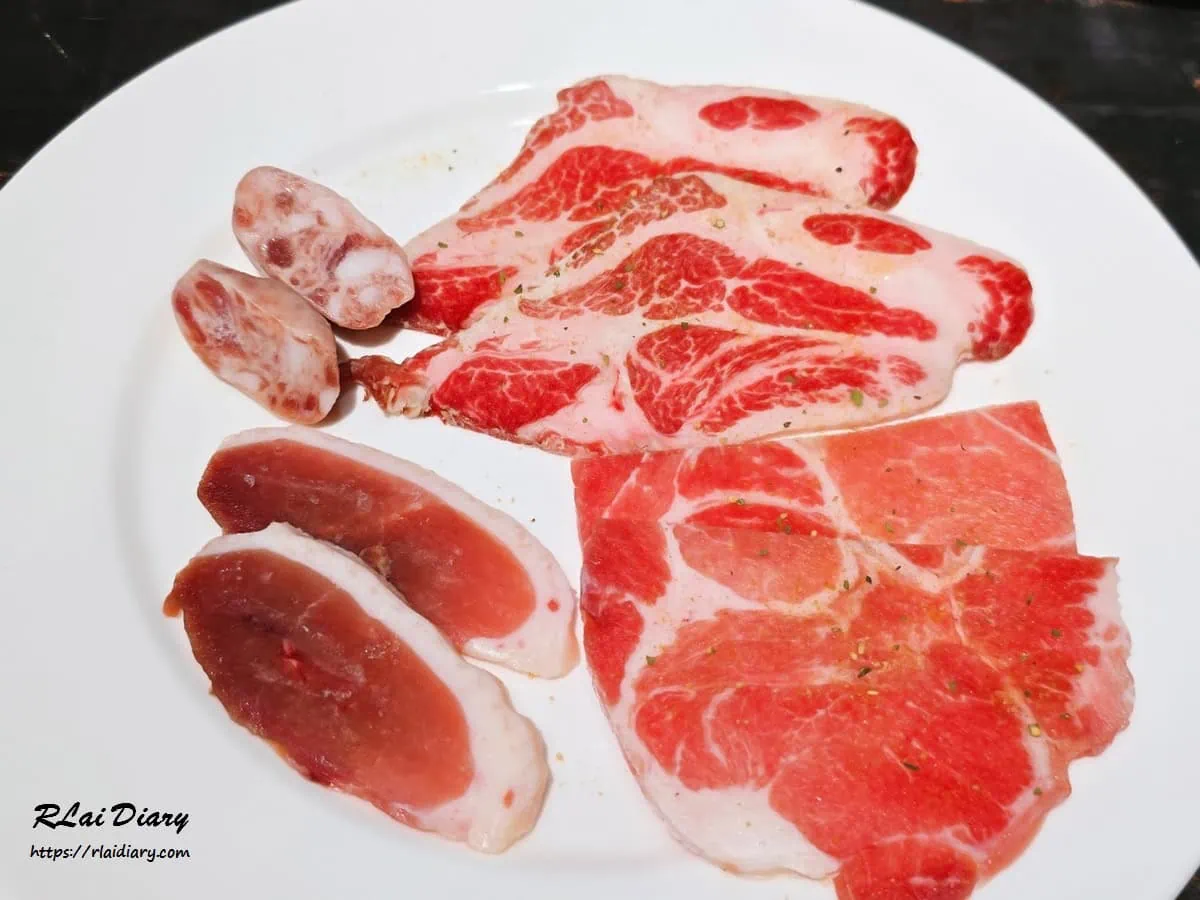 墨妃家燒肉伊比利豬梅花與香草豬香腸