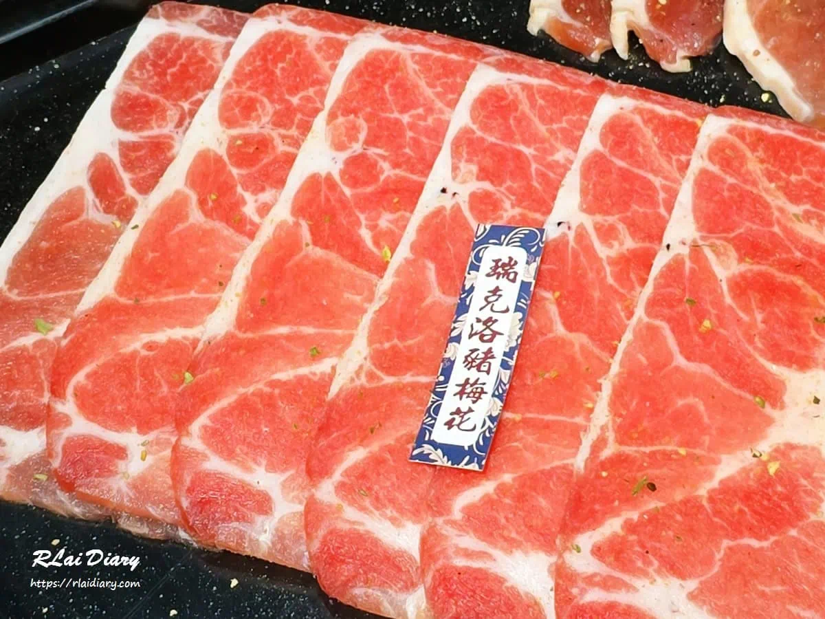 墨妃家燒肉豬梅花肉片