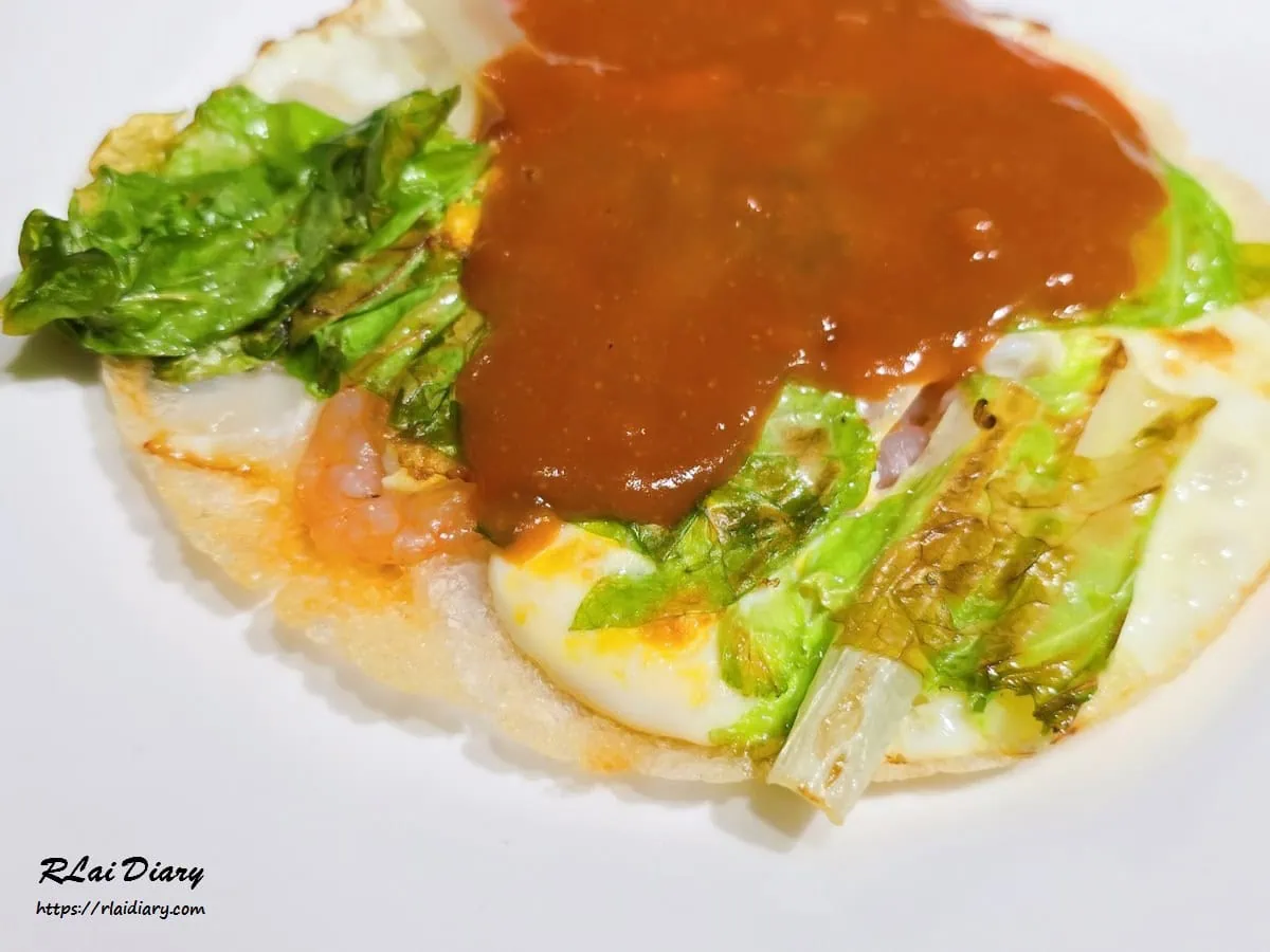 墨妃家燒肉現做蝦仁煎