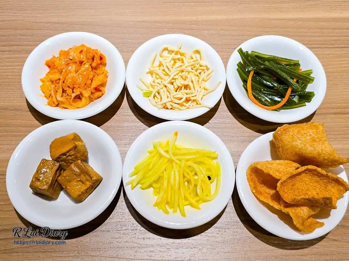 歡沁吧六款精緻涼拌小菜拼盤，三重美食推薦