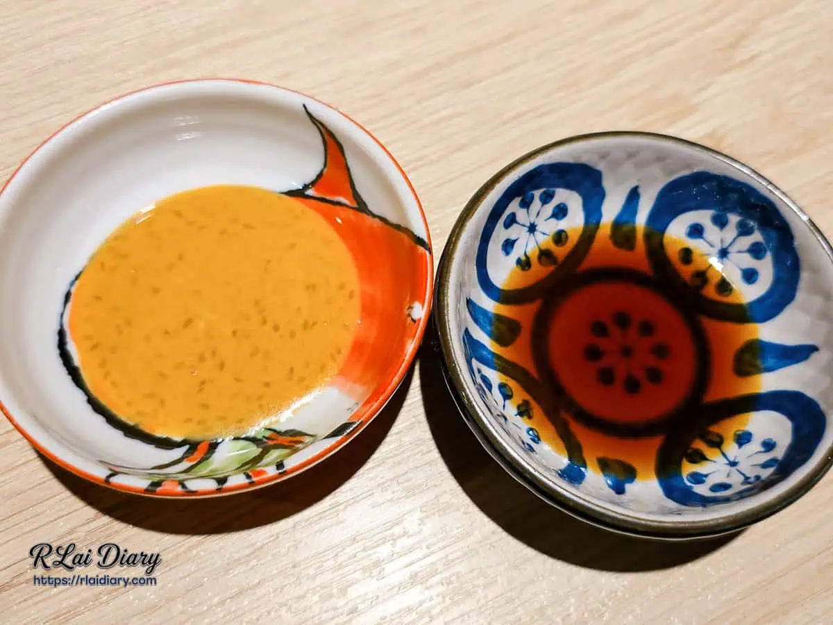 筠芝和牛本舖提供多樣化沾食風味