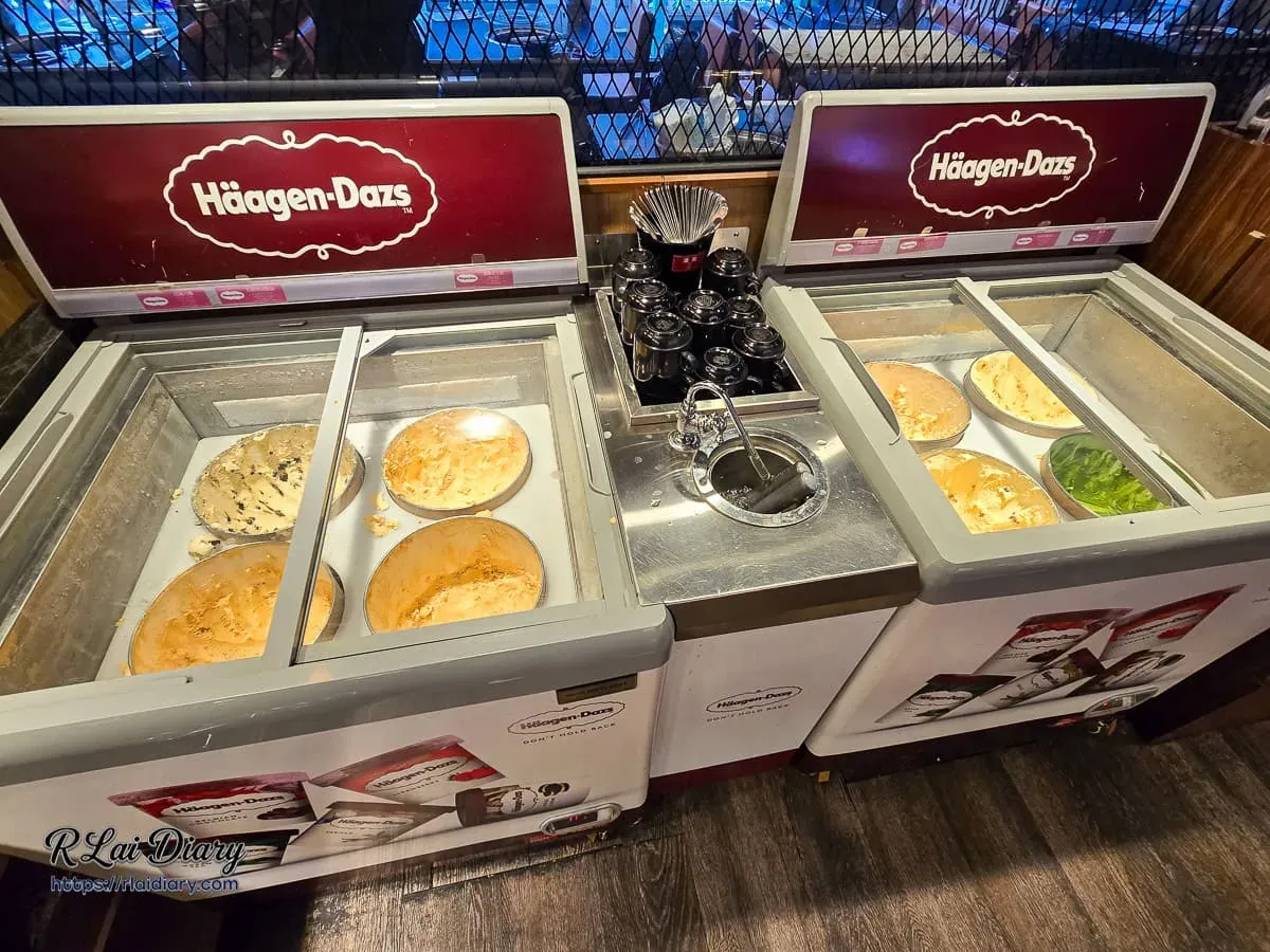 熊一誠意十足的哈根達斯 Häagen-Dazs 雙冰櫃冰淇淋專區