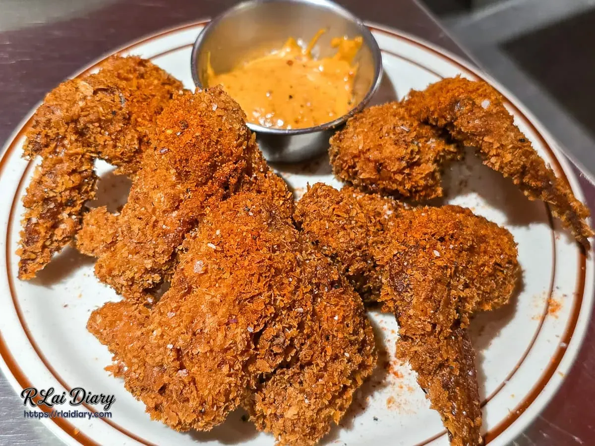 創意炸物推薦 Bounce Back 牛奶糖風味麥酥雞翅附辣味美乃滋醬