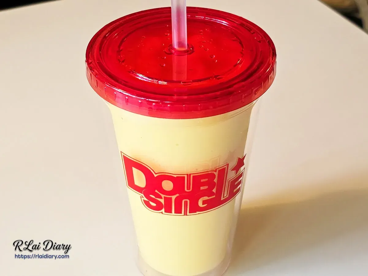 DOUBLE SINGLE TRIPLE 芒果果昔濃郁熱帶水果風味飲品