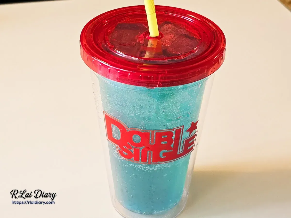 DOUBLE SINGLE BLUE 果醋蘇打清爽青葡萄風味氣泡飲