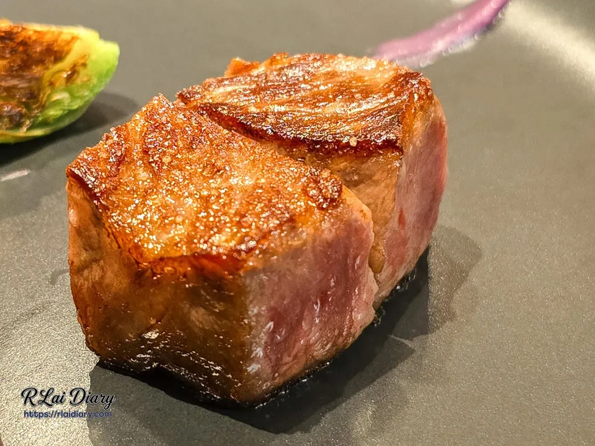 和牛菲力升級選擇：五分熟完美脂香肉質