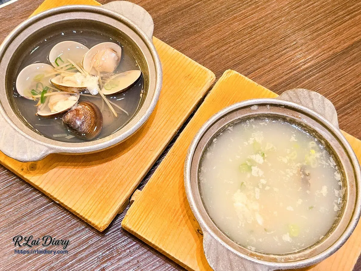 個人分享照：豐FOOD現煮蛤蜊湯與海鮮粥