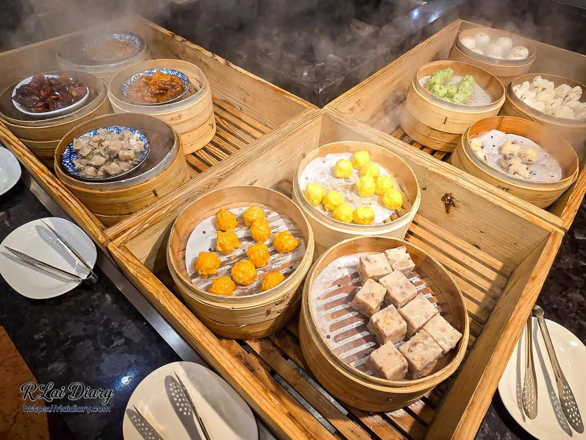 豐FOOD港式點心區手工燒賣與蒸籠料理