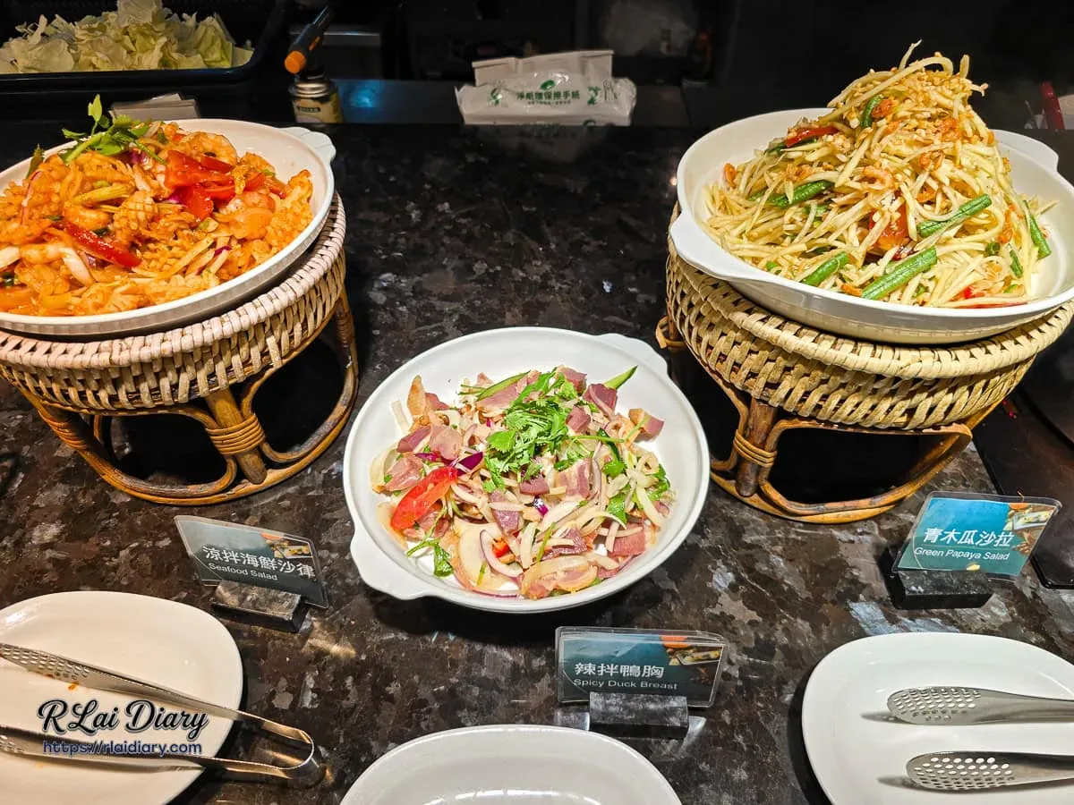 豐FOOD南洋風味涼拌海鮮與青木瓜沙拉