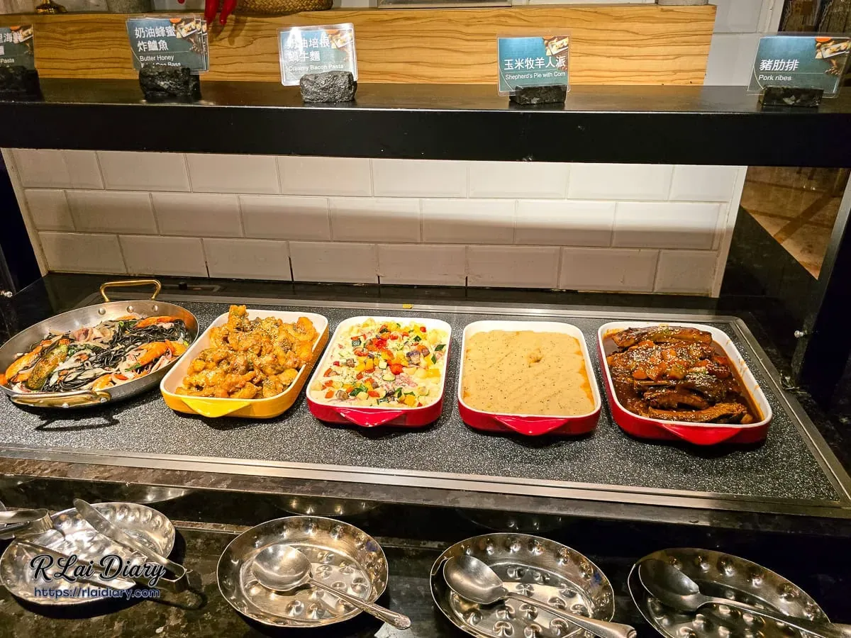 豐FOOD歐美熟食區豬肋排與義大利麵