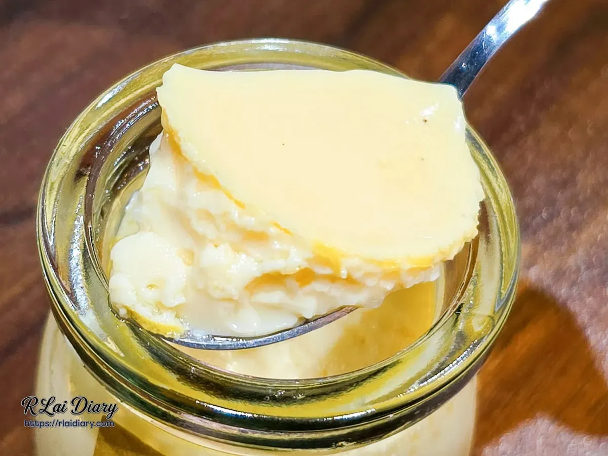Luna Dessert Atelier 香草布丁實拍，看得見天然香草籽的頂級布丁