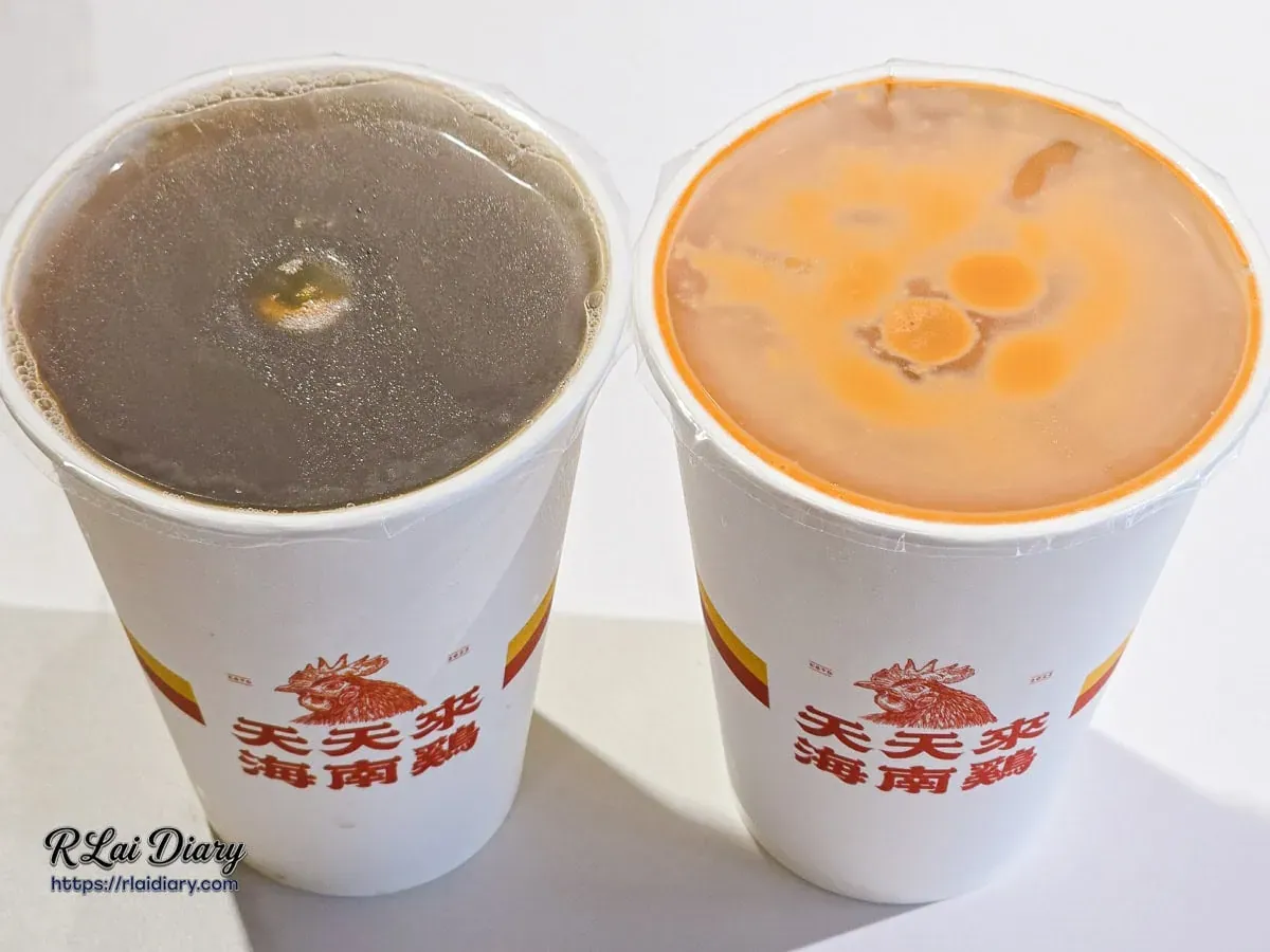 餐後必備飲品：經典天天來紅茶與醇濃泰泰式奶茶