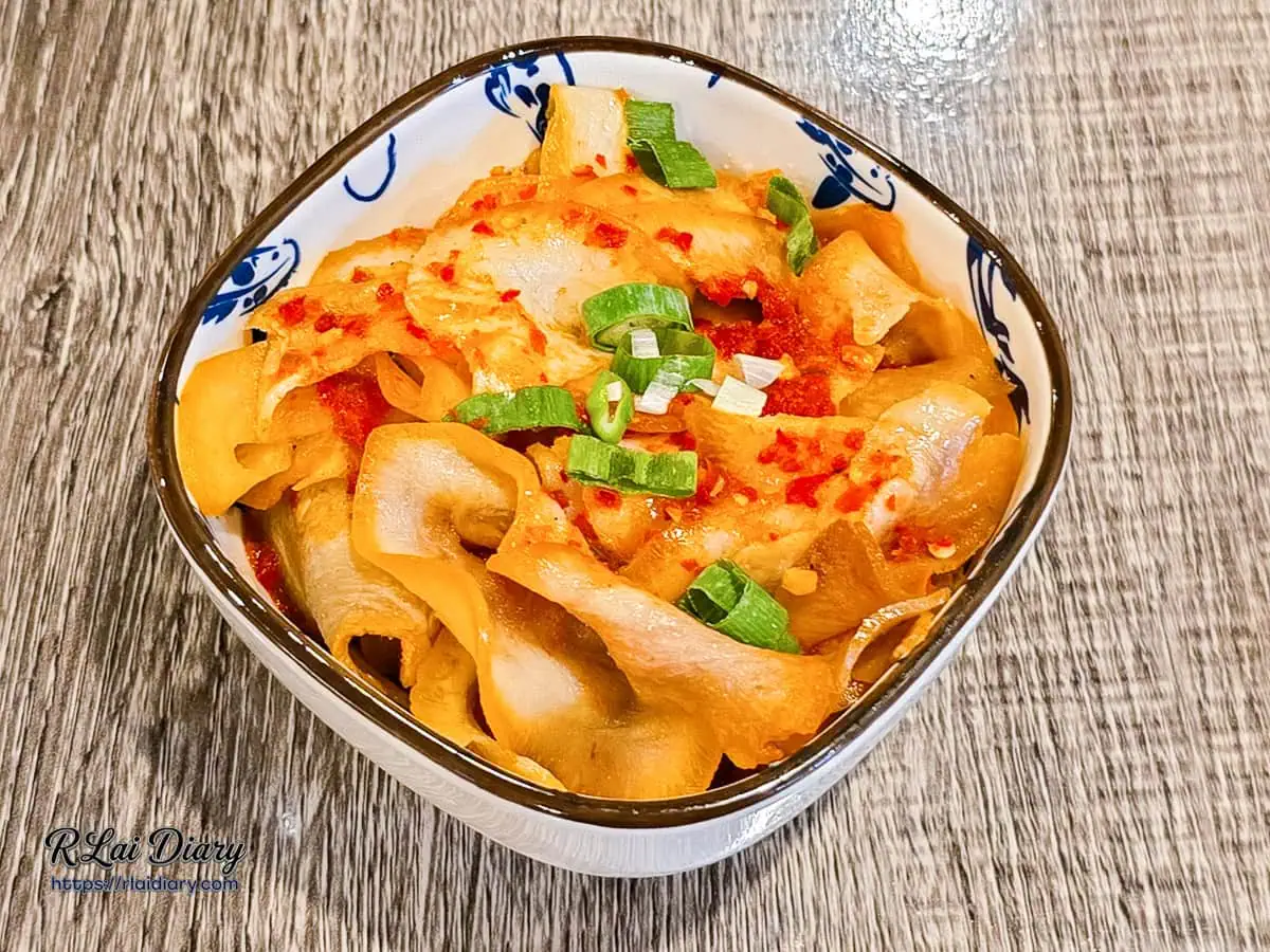 食的初推薦小菜：Q彈入味的椒麻拌豬耳朵