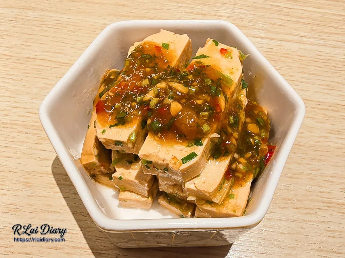 GOGOGA 開胃菜五味豆干淋上酸甜特製五味醬