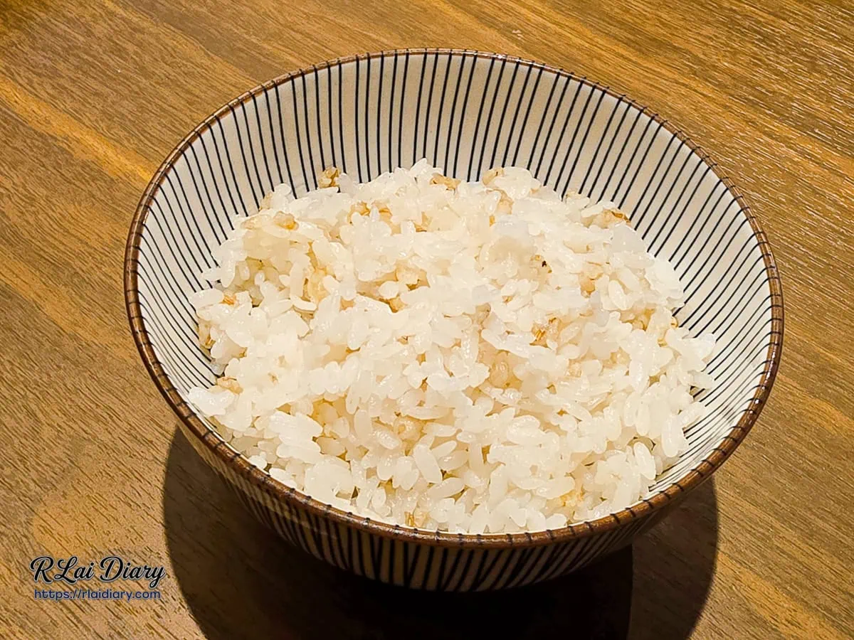 東山炭燒牛舌台北信義店，特製日式麥飯