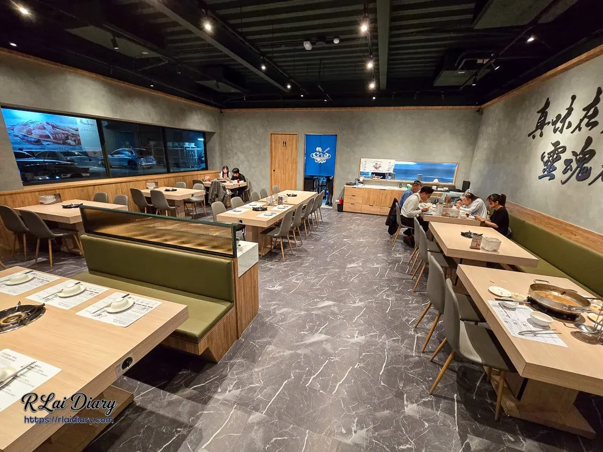 老沙茶潮汕火鍋用餐環境，寬敞舒適的台中北屯聚餐餐廳