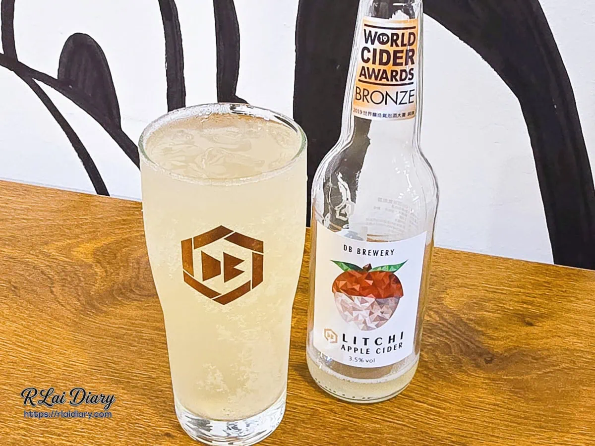 榮獲世界蘋果酒大賽銅牌肯定：DB 台灣在地精釀荔枝蘋果氣泡酒