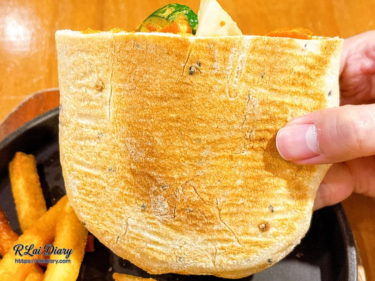 舒曼六號餐館德國街頭小食：帶有Ｑ彈嚼勁的土耳其口袋餅