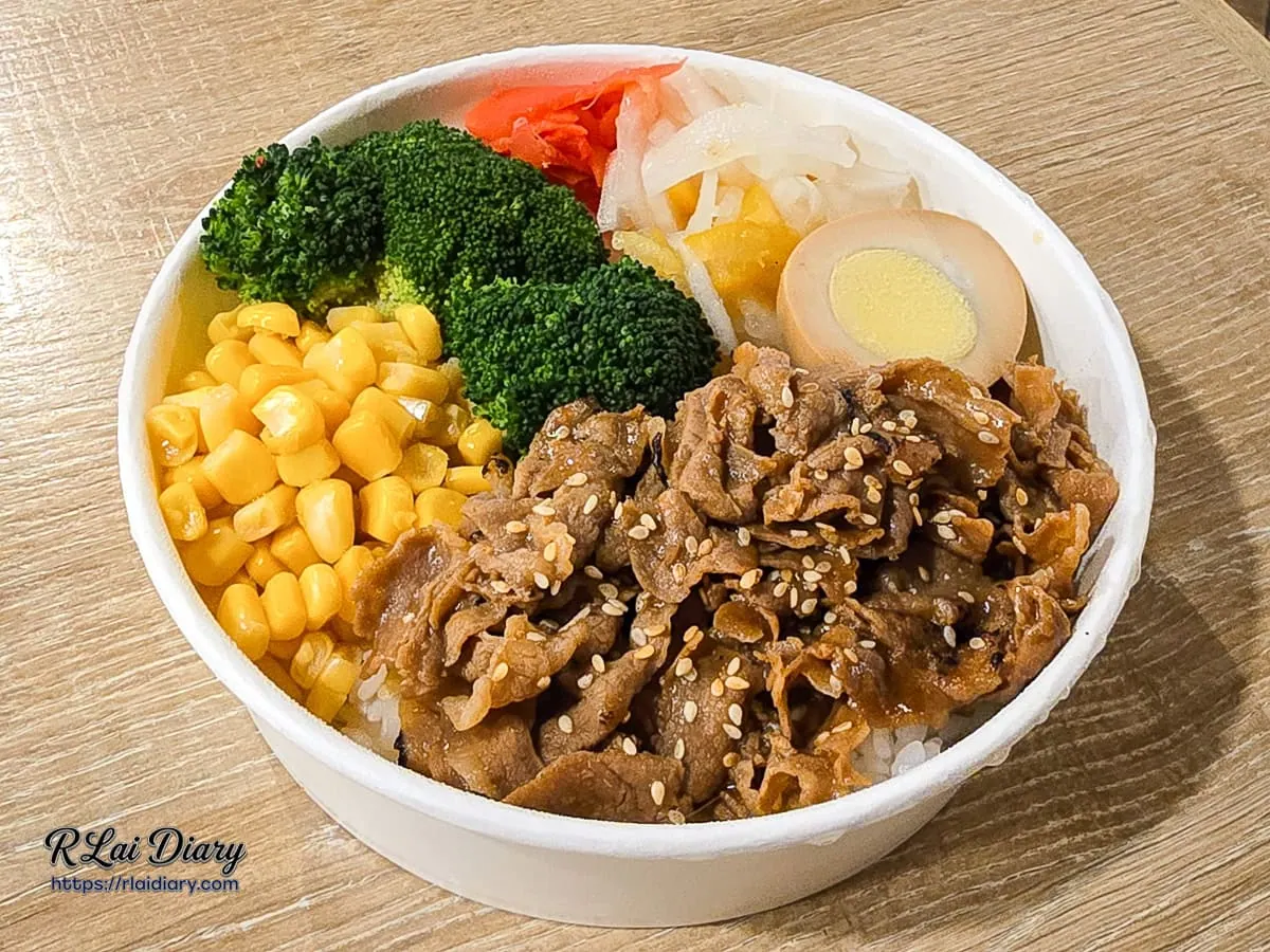伊藤屋日式燒肉飯便當搭配雙重清爽解膩漬蘿蔔