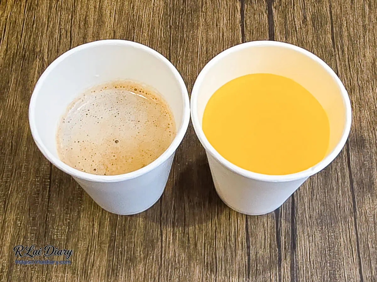 饗鍋物料理自助吧現磨琥珀色熱咖啡與清爽澄澈的果汁飲品