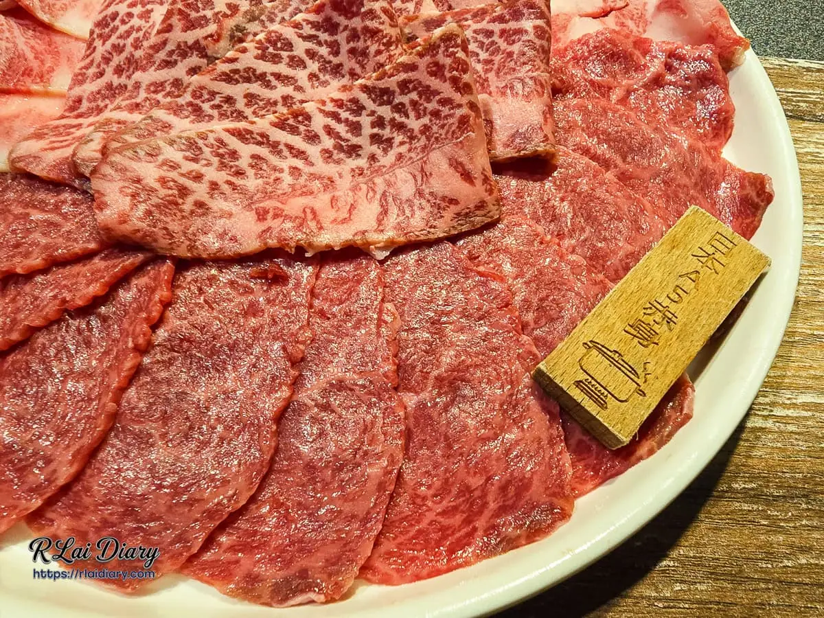台北大安區燒肉吃到飽金洹苑紅寶石澤日本A5和牛赤身