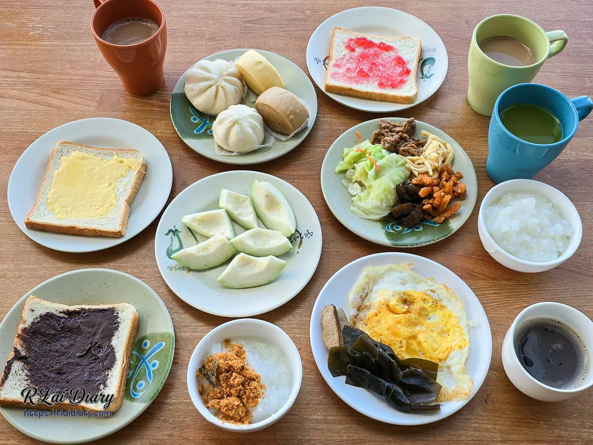 清境春雨行館中西式自助百匯早餐清粥小菜與現烤吐司全品項