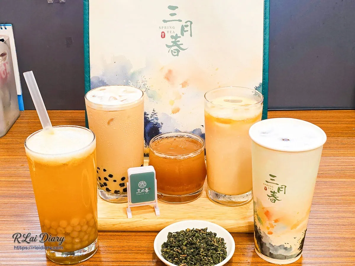 台中北屯捷質感手搖飲推薦三月春