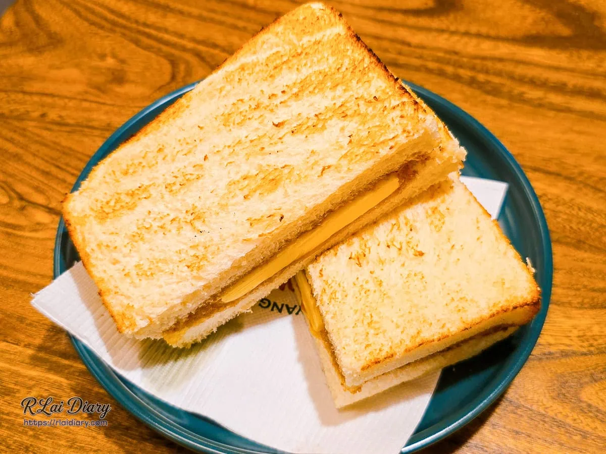 台中勤美有食祿週末限定南洋風味下午茶咖椰吐司全景