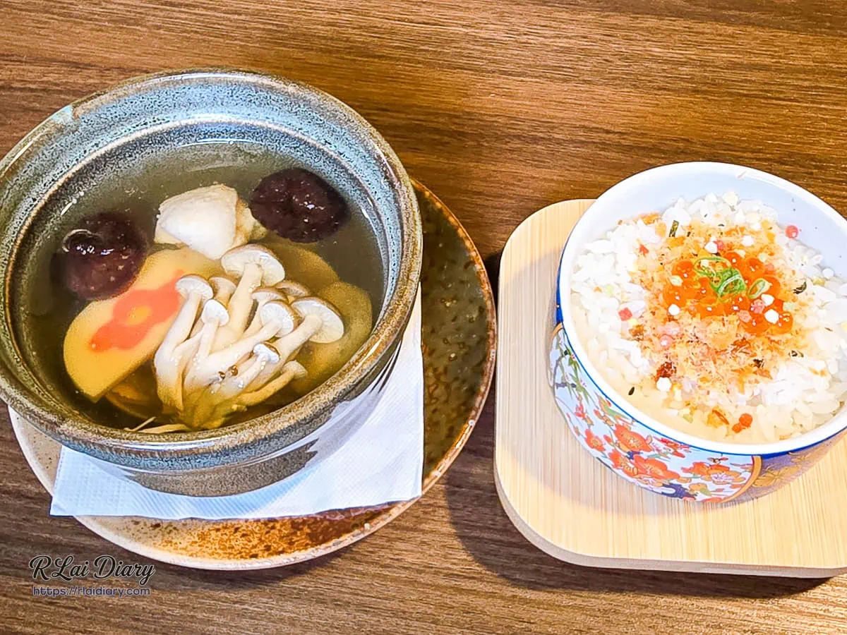 充滿日式飲食文化溫馨巧思的食事與湯品組合