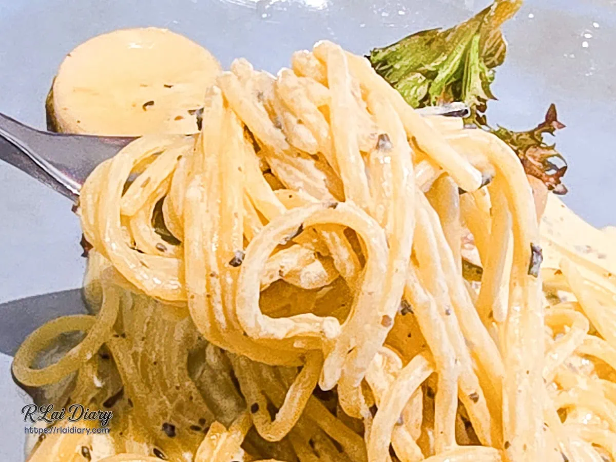 菲菲花園熱前菜｜黑松露義大利麵與厚實杏鮑菇